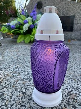 Purple light Stock Photos