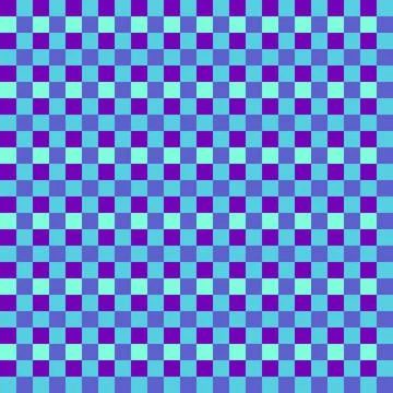Purple Light Sky Blue Seamless Small French Checkered Pattern. Little Colorfu Stock Illustration