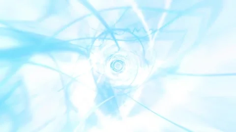Purple Light Tunnel VJ Loop Stock Footage 329978026