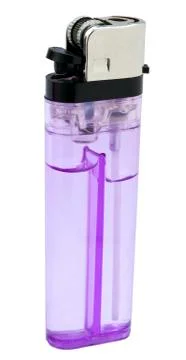 Purple lighter Stock Photos