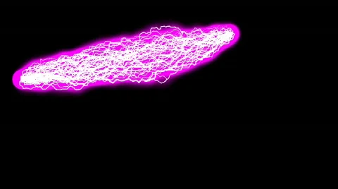 Purple Lightning Bar Stock Footage 64315