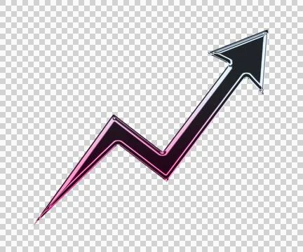 Purple lightning bolt on dark gradient background abstract transparent Illustrazione stock