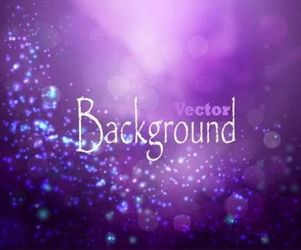 Purple lights background Stock Illustration