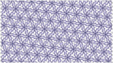 Purple Line Star Pattern on Clean White Background Illustrazione stock