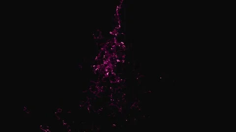 Purple liquid flowing in abstract pattern. Stock Footage 335706648