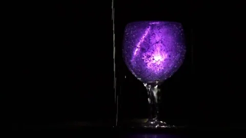 Purple liquid Stock Footage 69084968