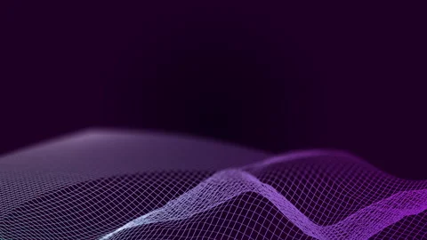 Purple liquid wave on violet background in macro photography Stock Footage 268277974