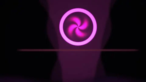 Purple loading icon animation sequence. Stock Footage 336707544
