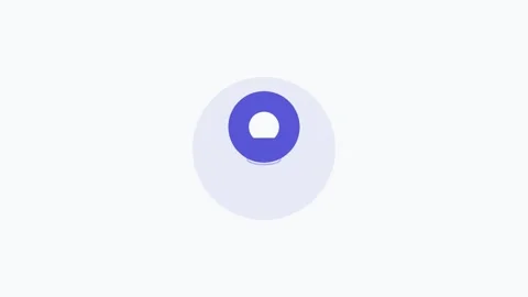 Purple location pin icon flat design icon for map navigation. Clean minimal 스톡 동영상 342622743