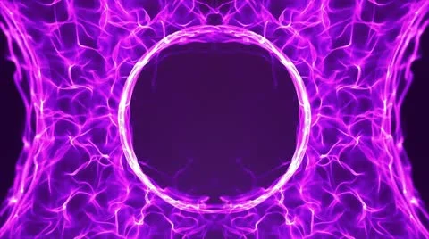 Purple Logo BG Stock Footage 11632775