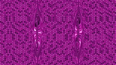 Purple Looping Hexagon Tech Abstract with ocular effect Stockbeeldmateriaal 41002209