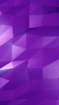 Purple low poly geometric background with faceted triangles and soft gradie.. Stock Illustration