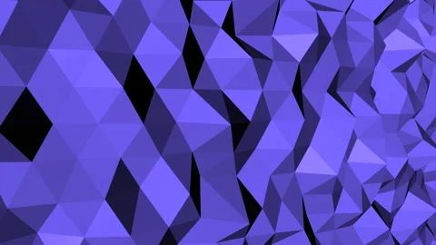 Purple low poly geometric pattern Stock Footage 171139451