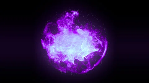 Purple Magic Orb. Stock Footage 315037664