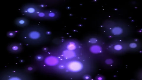 Purple Magic Particle Glitter Background Sparkling Fantasy Overlay Loop Stock Footage 333787236