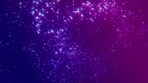 Purple Magic Particles. 4k Background Video stock 180597116