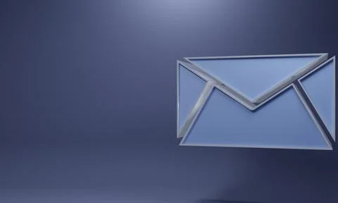 Purple Mail and e-mail icon isolated on purple background. Envelope symbol .. Ilustração Stock