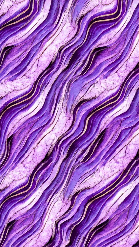 Purple Marble Fluid Animation with seamless looping. 스톡 동영상 303556828