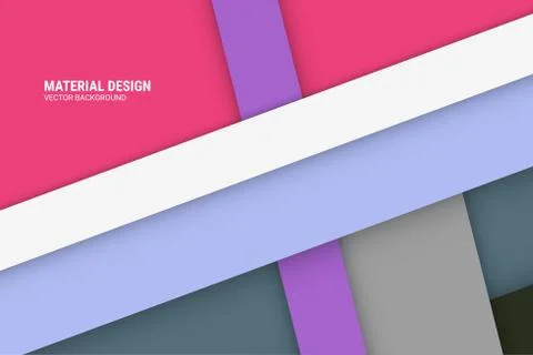 Purple Material Design Background Stock Illustration