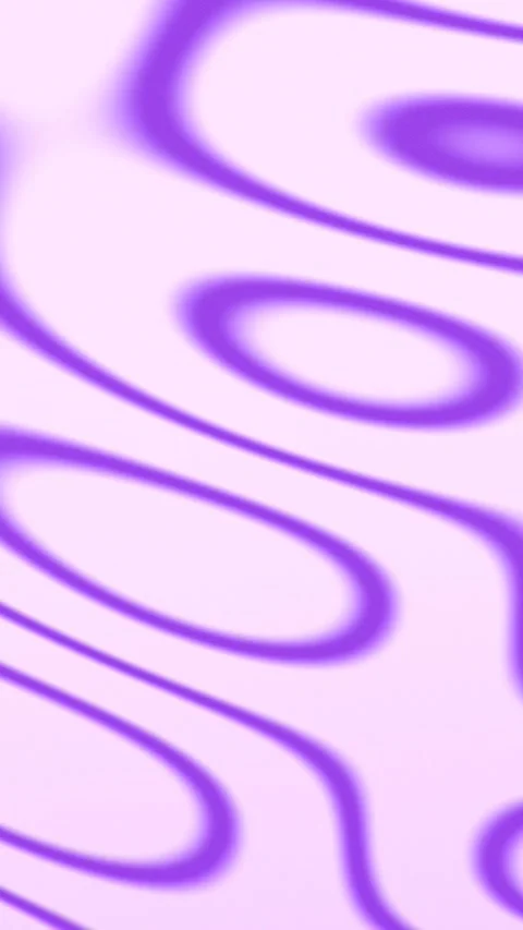 Purple Maze Pattern Loop Soft Organic Abstract Motion Background Stock Footage 345649419