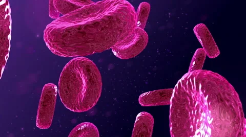 Purple Microscopic Universe Stock Footage 40626085