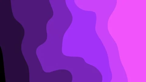 Purple monochrome simple animation wave wipe transition seamless loop Video stock 283587111