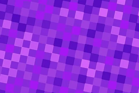 Purple mosaic pattern with square tiles on vibrant background 스톡 일러스트