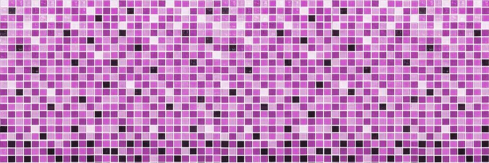 Purple mosaic texture for background or luxurious tiles floor and wallpaper.. Stock Illustration