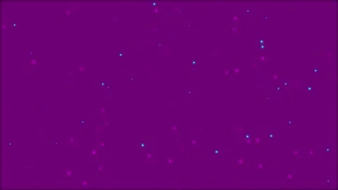 Purple motion background featuring floating glowing cyan and pink particles.. 스톡 동영상 341667868