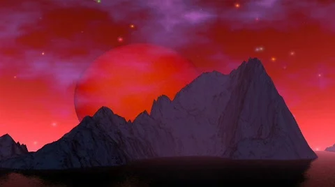 Purple Mountain Majesty Stock Footage 110976