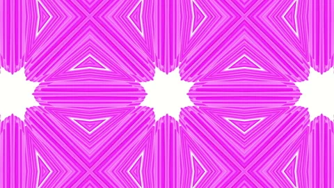 Purple moving patterns on a white background. Animated three-dimensional kaleido Stock Footage 102079854