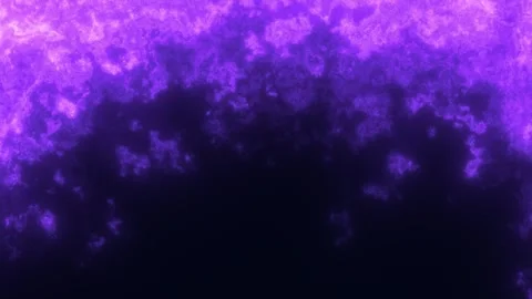 Purple nebula-like cloud texture fading into darkness, creating an abstract.. Stock Footage 338396533
