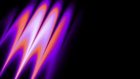 Purple Neon Energy Waves Background Loop Stock Footage 335597977