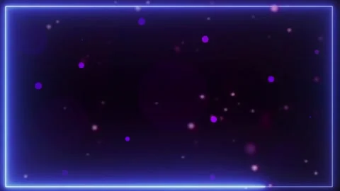 Purple Neon Glow Loop Vídeos de archivo 333723672