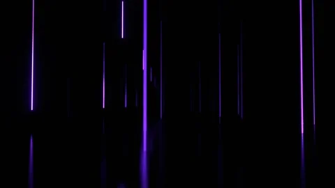 Purple Neon Light Falling Down Background VJ Loop in 4K Stock Footage 337926212