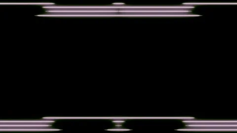 Purple Neon Lights Frame Stock Footage 284407762