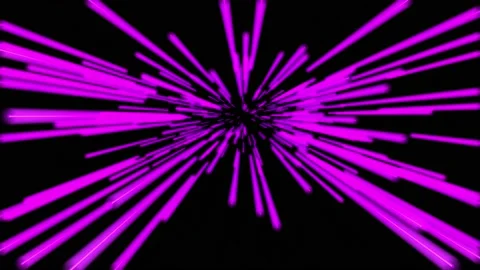 Purple neon, luminous moving streams of light, . energy flying wave line . Stock Footage 239347693