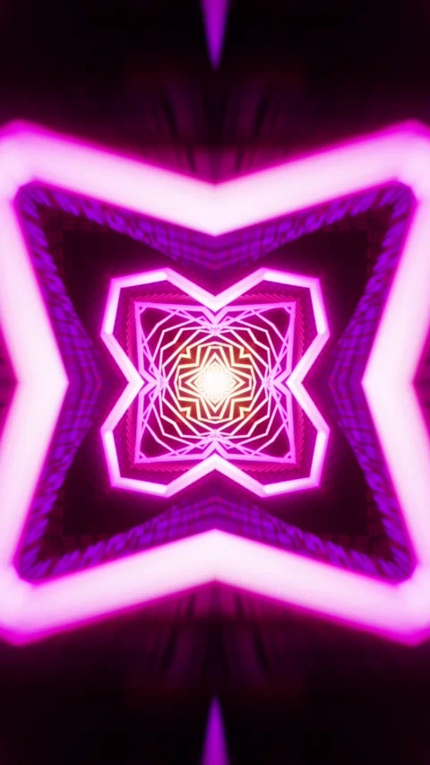Purple Neon Motion Background Vj Loop. Vertical looped video Video stock 228027809