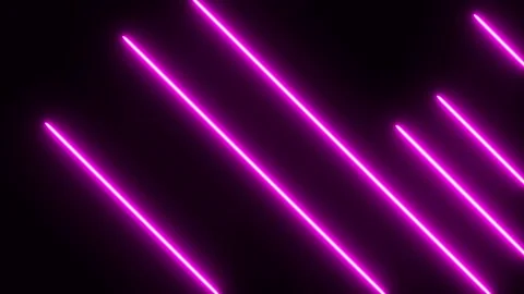 PURPLE neon rain animated on black backg... | Stock Video | Pond5