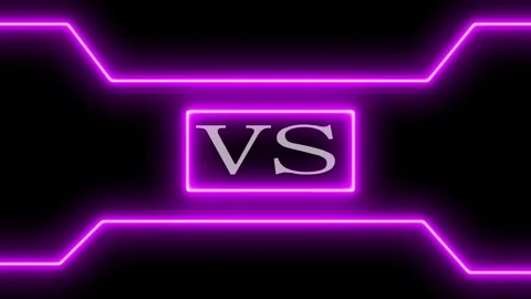 Purple neon vs gaming background footage. Vidéo 331897487