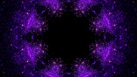 Purple New Year Glitter Background Stock Footage 264767480