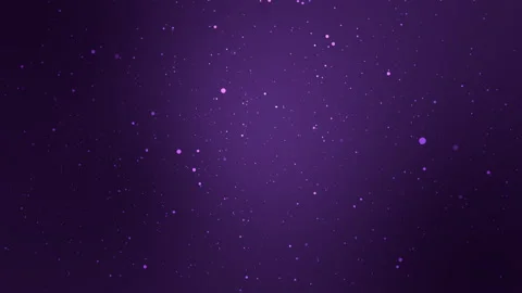 Purple night sky background with sparkling particles Stock Footage 202269841