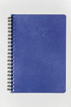 Purple notebook Stock Photos