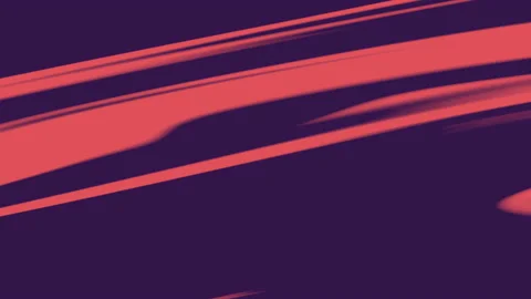 Purple Orange Diagonal Waving Wave Stripe Lines Flowing Motion Background Stock-Footage 202133866