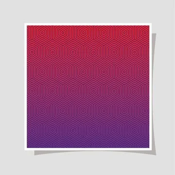 Purple orange gradient and pattern background frame vector design イラスト素材