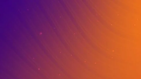 Purple orange gradient background features diagonal lines and small lights Stock Illustration