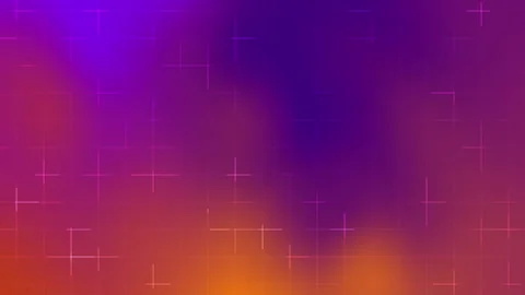 Purple orange gradient background with thin grid plus signs Stock Footage 301150039