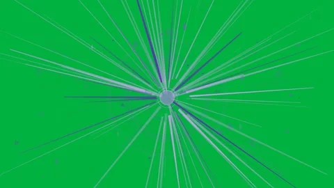 Purple orb pulsing, emitting rays and ejecting shards on pulse, forming burst on Stock Footage 333907766