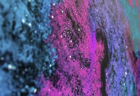 Purple Paint Foto stock
