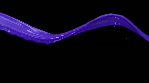 Purple paint splash, Slow Motion Stock Footage 10878897